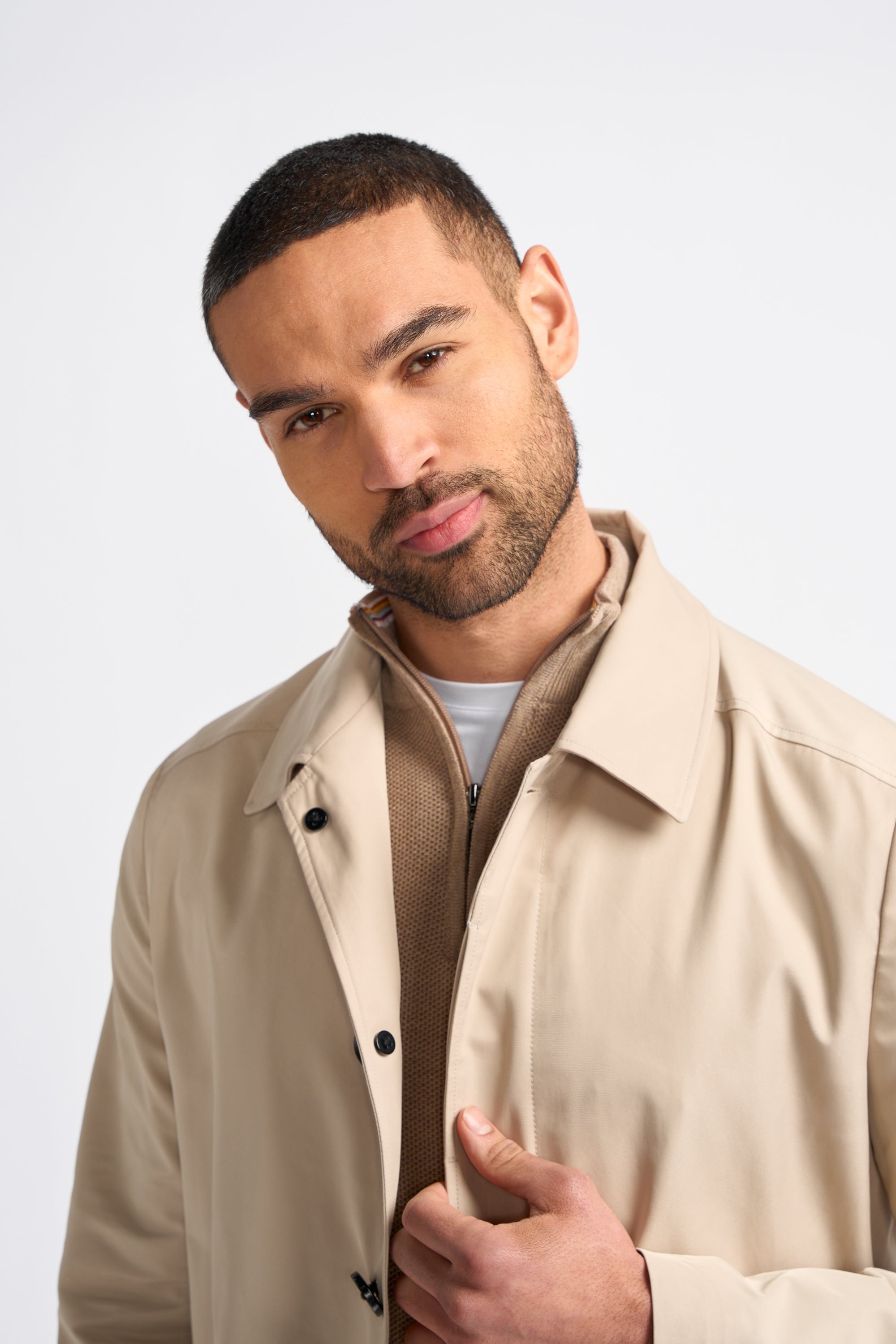 Cavani Casual Wear- Trenchcoat Barracuda ecru