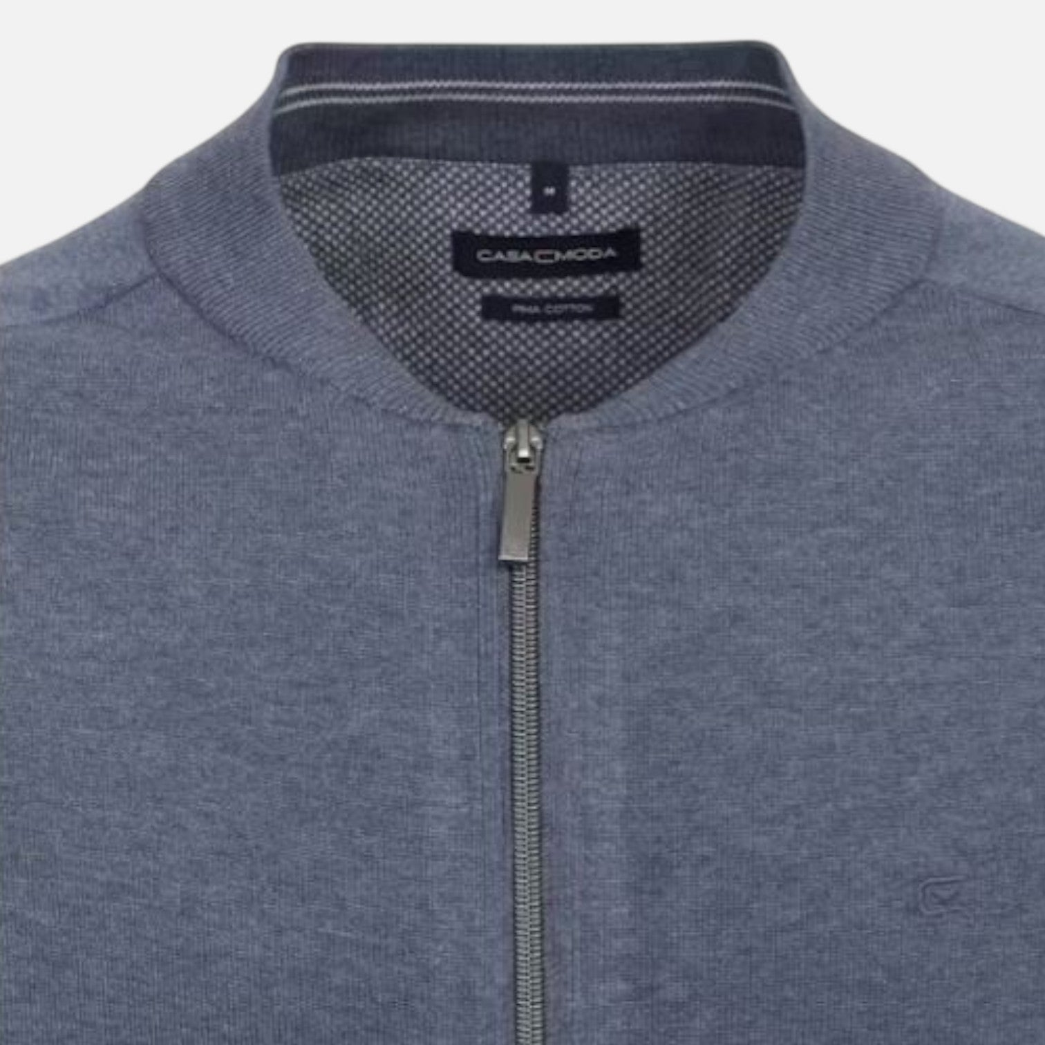 Cavani Casual Wear| vest met rits blauw
