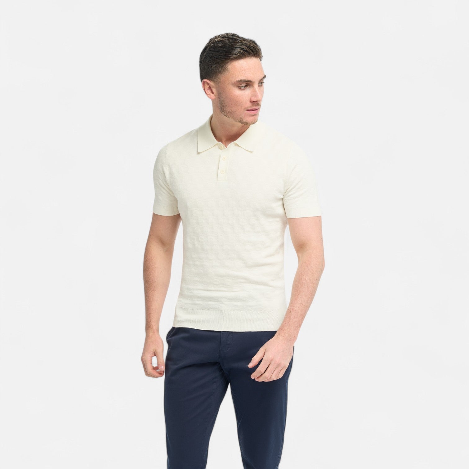 Cavani Casual Wear | Premium Armando polo Ecru