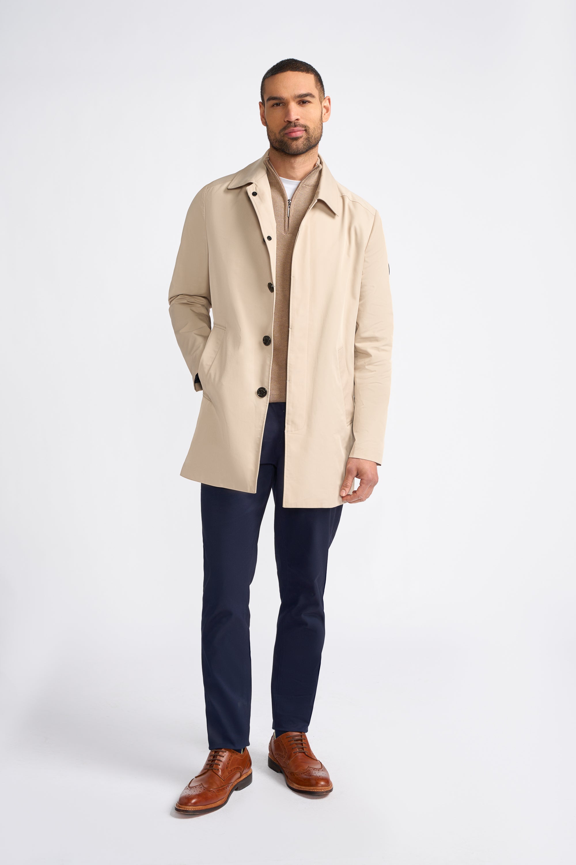 Cavani Casual Wear- Trenchcoat Barracuda ecru