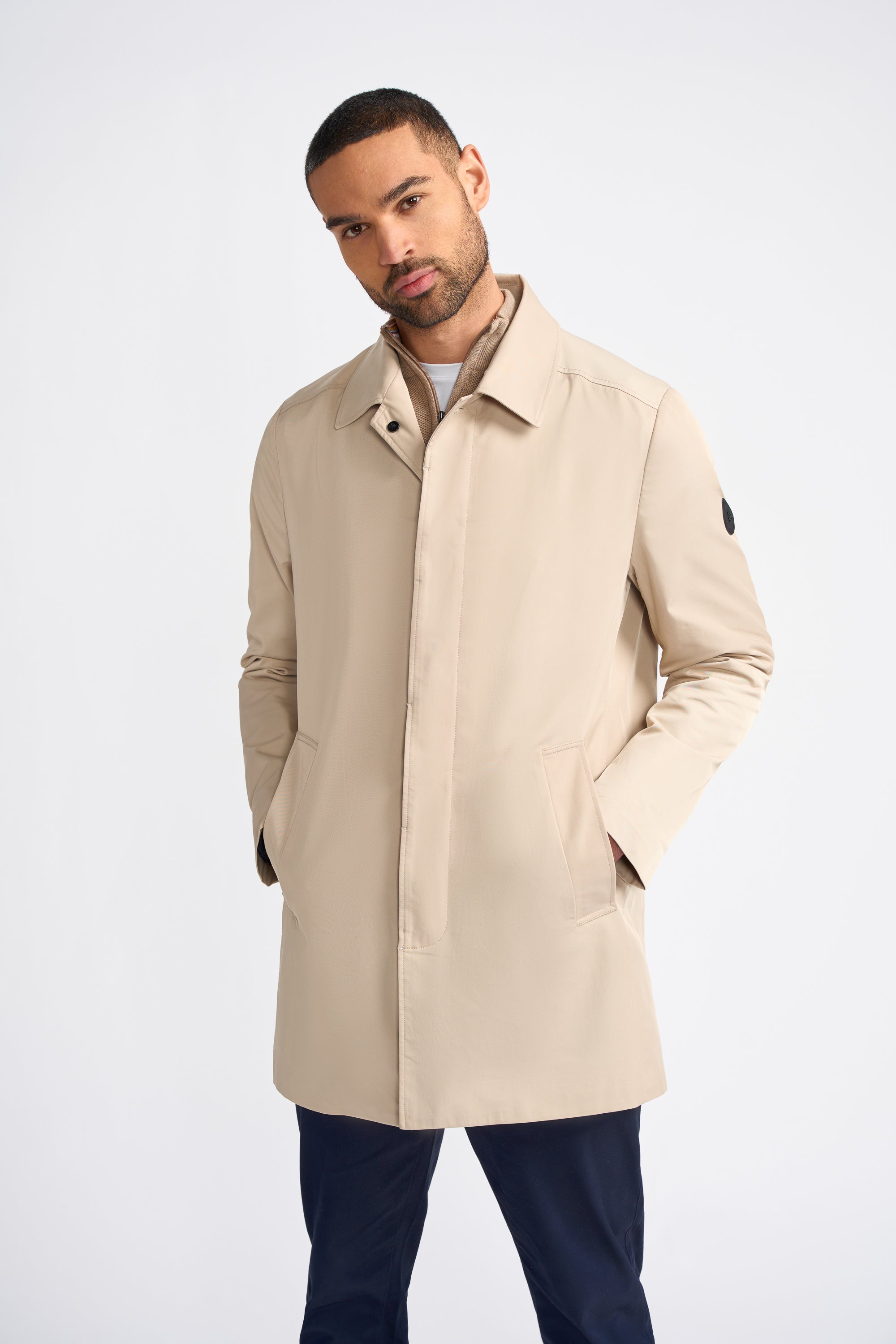 Cavani Casual Wear- Trenchcoat Barracuda ecru