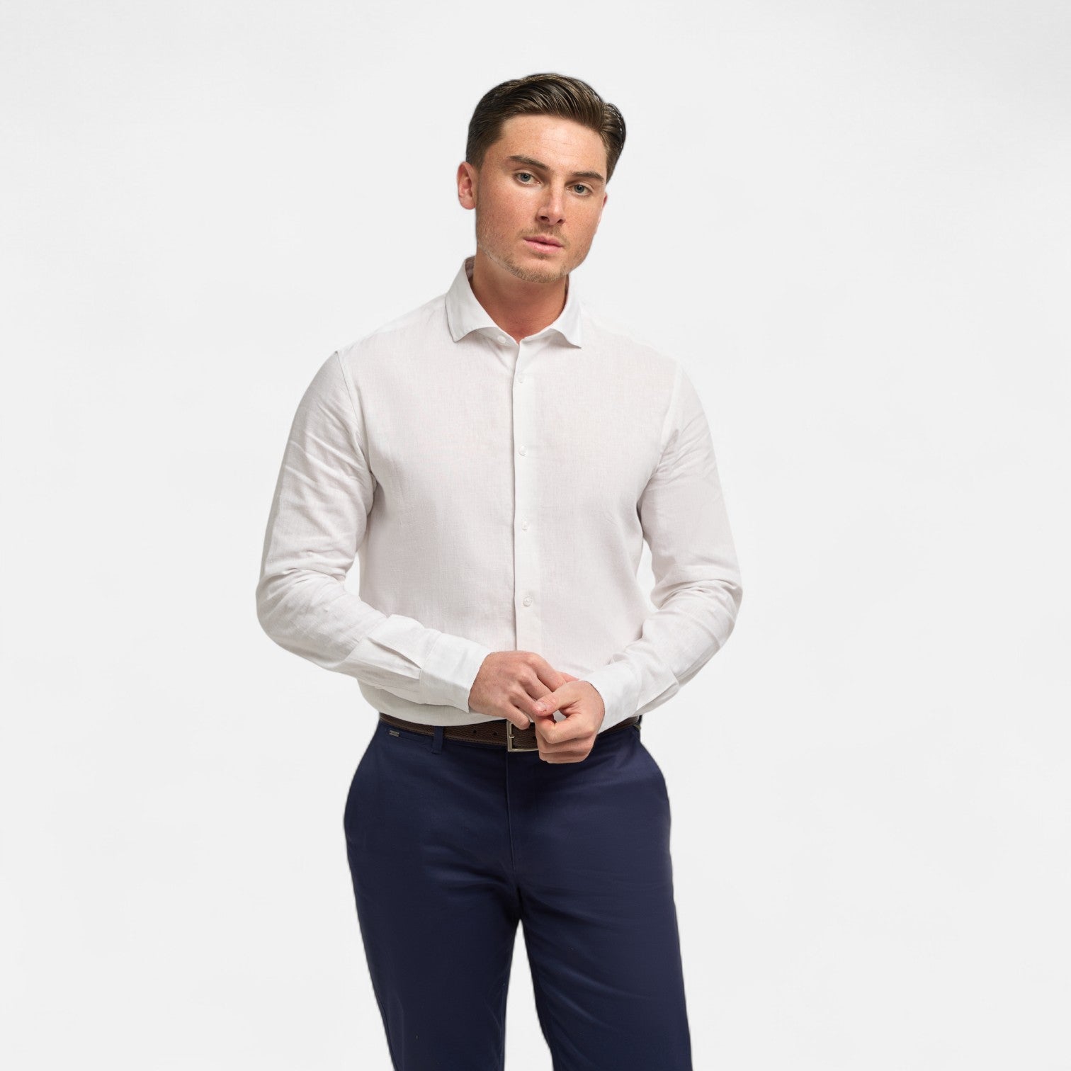 Cavani Casual Wear| Matera overhemd linnen ecru