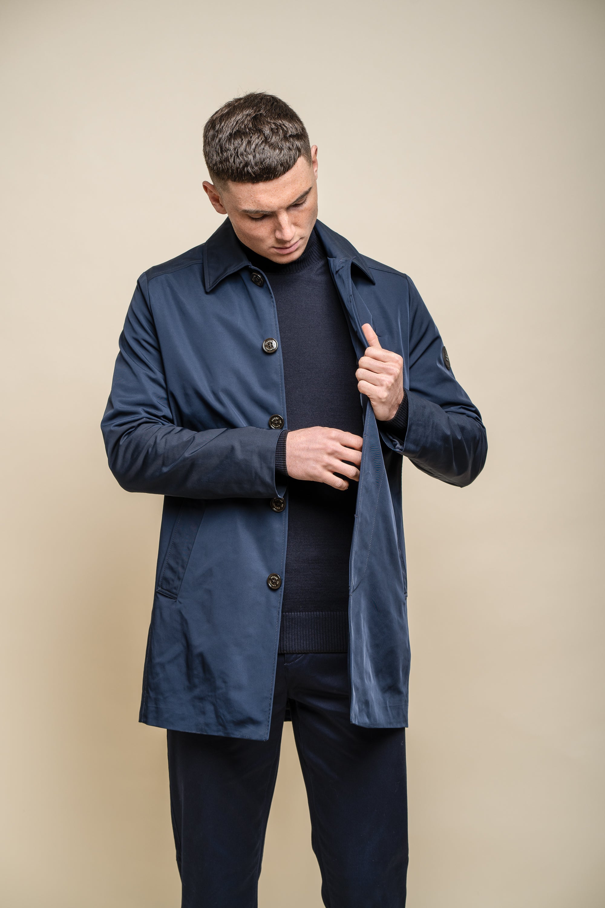 Cavani Casual Wear- Trenchcoat Barracuda navy