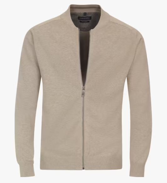 Cavani Casual Wear| vest met rits ecru